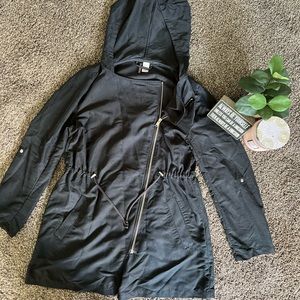 H&M divided lightweight zip up jacket
